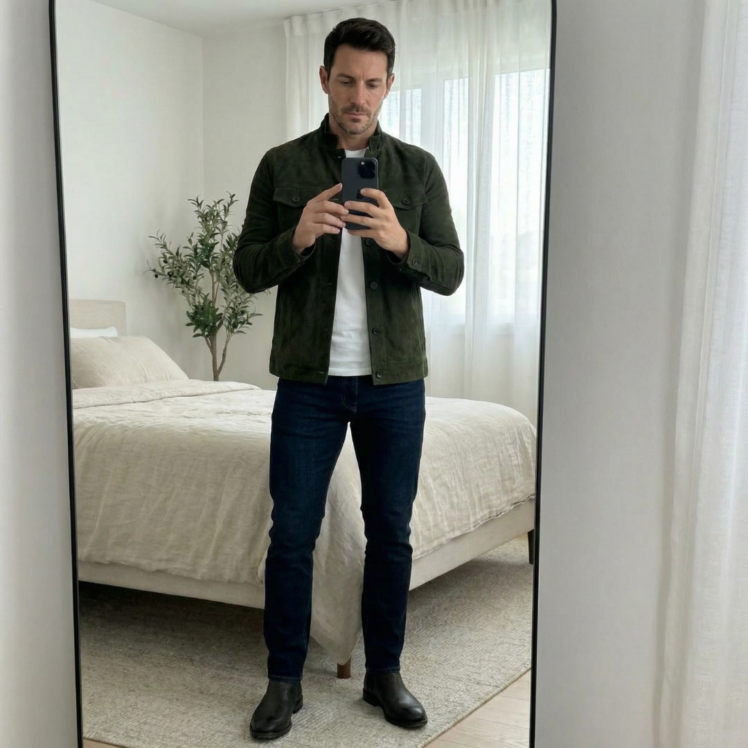 Oliver - Soft-touch overshirt