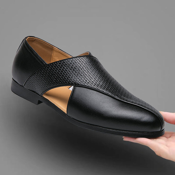 Breathable Leather Loafers