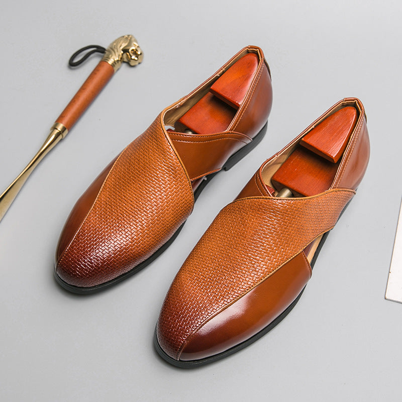 Breathable Leather Loafers