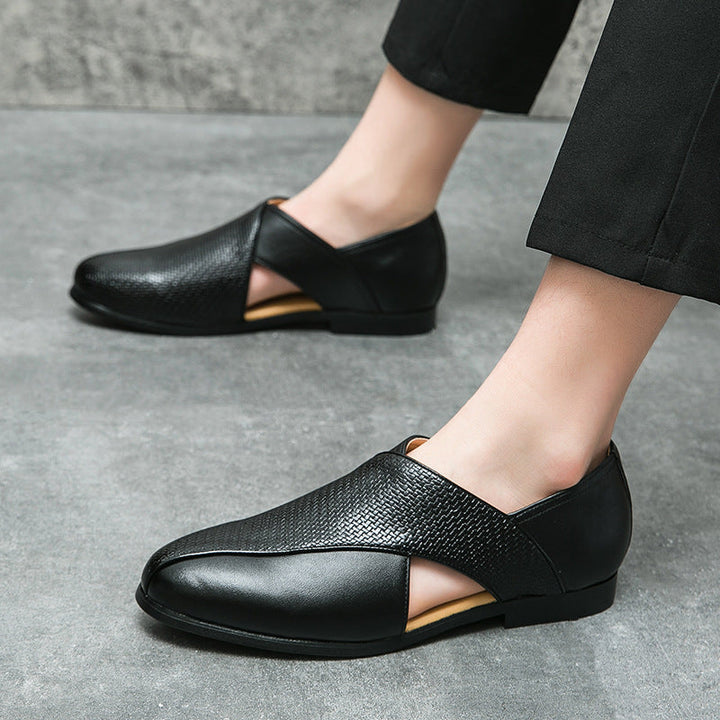 Breathable Leather Loafers