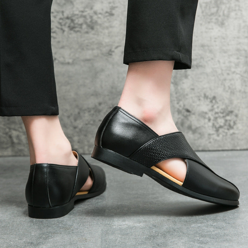 Breathable Leather Loafers