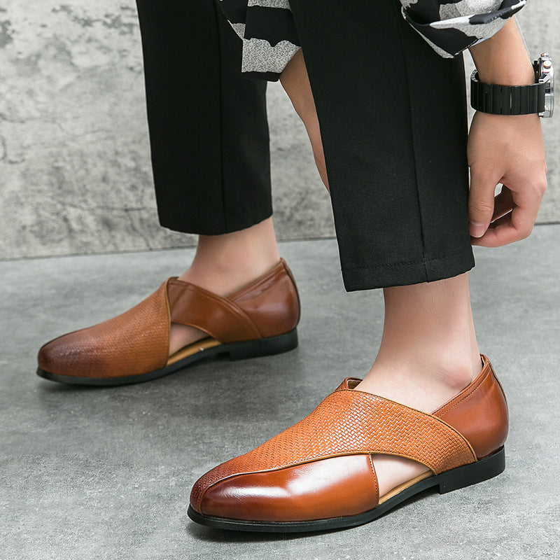 Breathable Leather Loafers