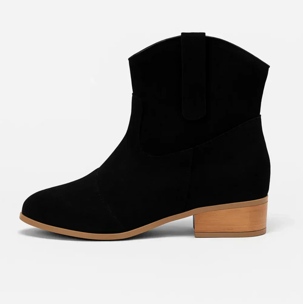 SUEDELLEA™ | WESTERN SUEDE BOOTS