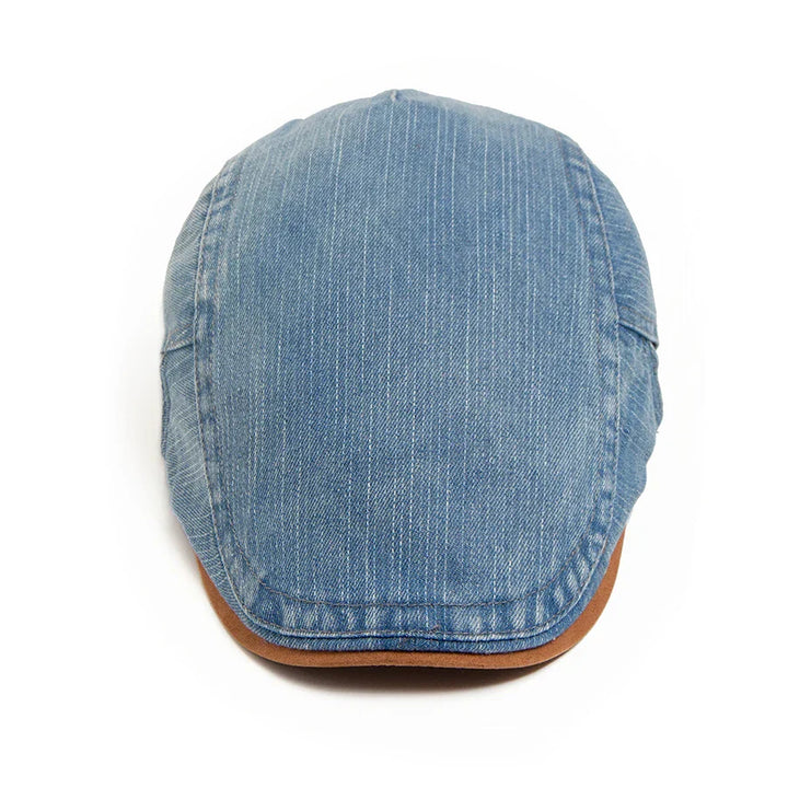 Bloom™ | Premium Denim Flat Cap – Timeless Style & Everyday Comfort