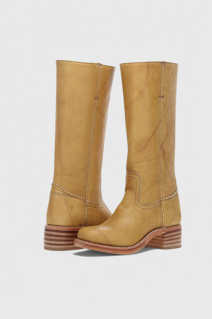 PIPPA | WOMEN'S LEATHER KNEE-HIGH BOOTS WITH HEELS