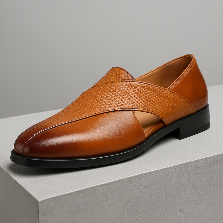 Breathable Leather Loafers