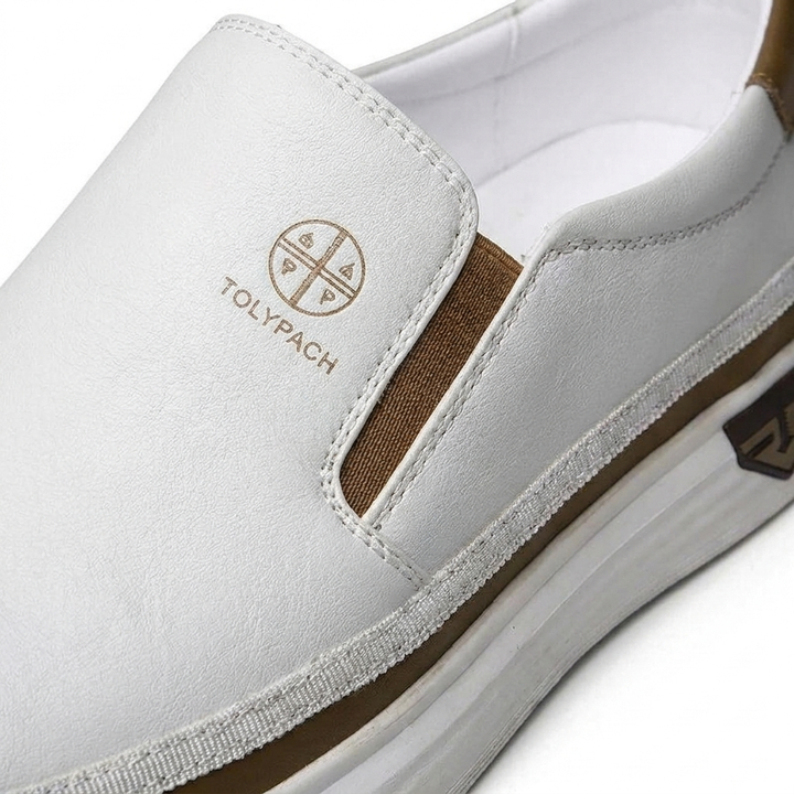 Oliver – Men’s Leather Slip-On Sneakers