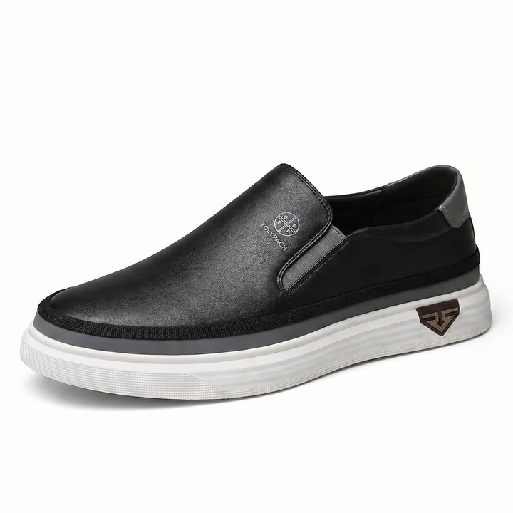 Oliver – Men’s Leather Slip-On Sneakers
