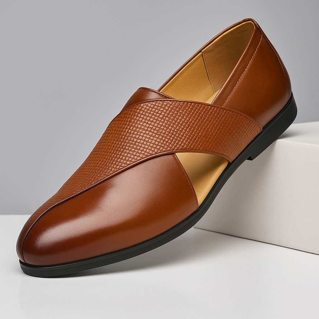 Breathable Leather Loafers