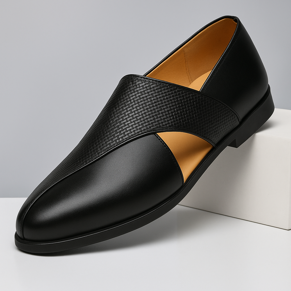 Breathable Leather Loafers