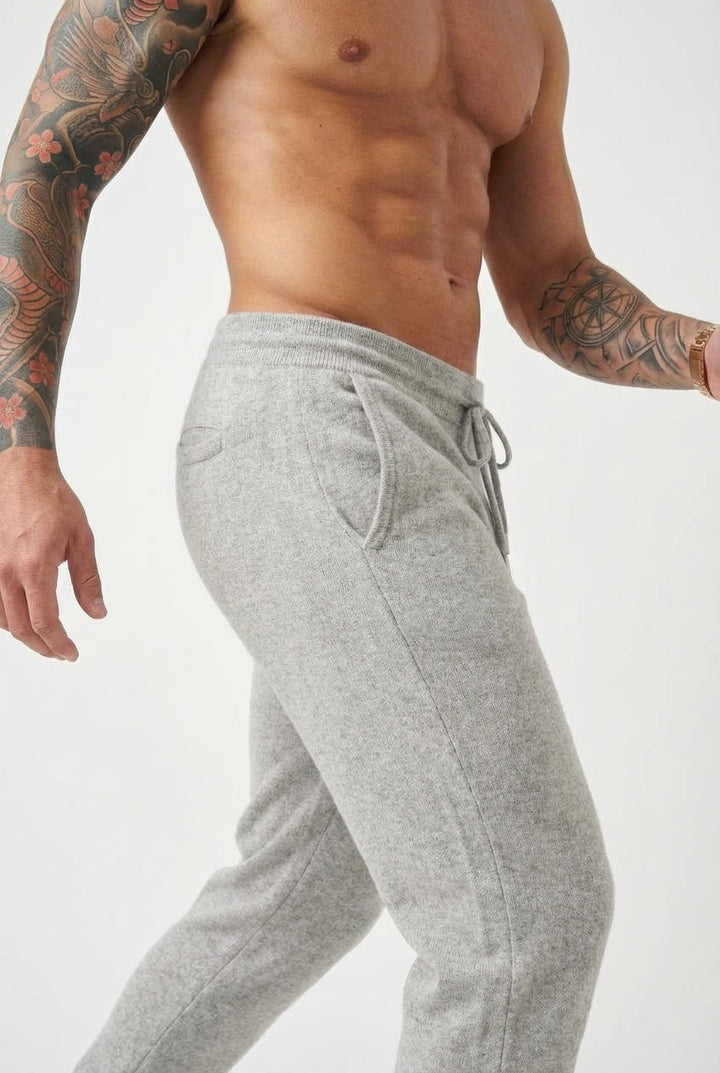 Cloud Merino Pants - Light Grey
