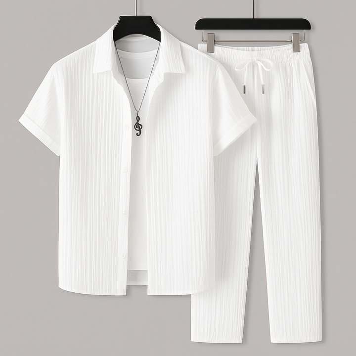 Cavari Relaxed Linen Set